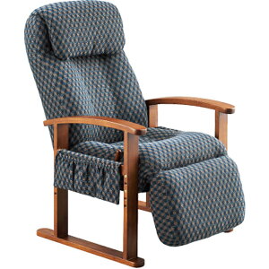 RAKU座 リクライニングチェア フットレスト 大和通商 リクライニングソファ 一人用 TV 椅子 テレビチェア フロアチェア リクライニング 高座椅子 リビング テレビ 椅子 座椅子 リラックス 座