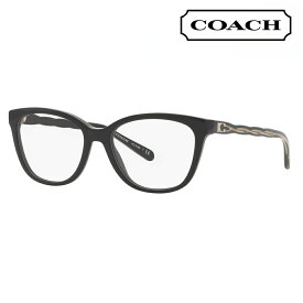 度なし1.55レンズ交換+0円 コーチ メガネ フレーム HC6186F 5002 53 COACH ウェリントン キャッツ フルフィットモデル レディース