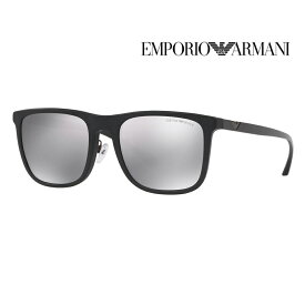 【正規品販売店】エンポリオアルマーニ サングラス 伊達 メガネ 眼鏡 EA4131D 50426G 55 EMPORIO ARMANI アジアンデザインモデル スクエア セル