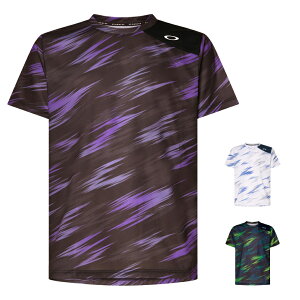 y[֑zI[N[ FOA406377 OAKLEY SLANT GRAPHIC SS TEE 9.0 OtBbN TVc  gbvX g[jO ejX X|[c Y 24SS V Vi NEW