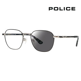 【正規品販売店】ポリス サングラス 伊達メガネ 眼鏡 SPLM33J S11W 51 POLICE ORIGINS オリジンズ 2024年モデル メタル クラウンパント ラウンド ジャパンモデル 調光レンズ フォトクロミック