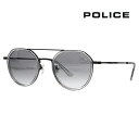【正規品販売店】ポリス サングラス 伊達メガネ SPLQ11J 530P 49 POLICE 2025年モデル クラウンパント ツーブリッジ メンズ 偏光