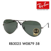 楽天市場】ray ban aviator rb3025 w3277の通販