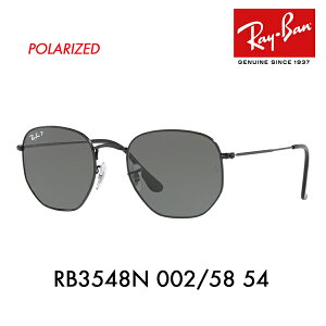 �y���K�i�̔��X�z���C�o�� �T���O���X RB3548N 002/58 54 Ray-Ban HEXAGONAL �w�L�T�S�i�� FLATLENS �t���b�g�����Y ���E���h �Ό�