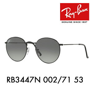 �y���K�i�̔��X�z���C�o�� �T���O���X RB3447N 002/71 53 Ray-Ban ���E���h ���^�� �t���b�g �����Y �A�C�R�� ROUND FLAT METAL ICONS �ɒB���K�l �ዾ