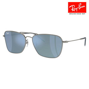 �y���K�i�̔��X�z���C�o�� �T���O���X RBR0102S 004/GA 58 61 Ray-Ban CARAVAN REVERSE �L�����o�� ���o�[�X �X�N�G�A ���^�� �t������ �ɒB���K�l �ዾ
