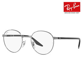 【オススメ価格】度なし1.55レンズ交換+0円 レイバン メガネ フレーム RX3691V 2502 50 Ray-Ban ラウンド メタル クラシック 伊達眼鏡 メガネ