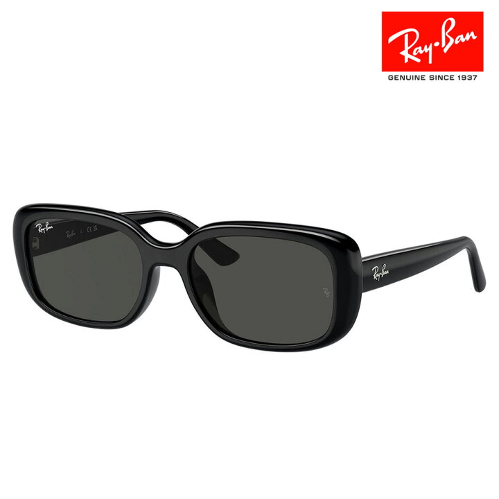 Ray-Ban RB 4421D ブラック サングラス ケース付き レイバン公式ストア  
