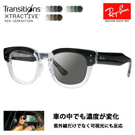【正規品販売店】レイバン メガネ フレーム 調光レンズセット RX0298VF 2034 50 Ray-Ban ニコン トランジションズエクストラアクティブ ニュージェネレーション 運転 ドライブ MEGA HAWKEYE メガホークアイ ウェリントン フルフィットモデル 大きめ 伊達メガネ 眼鏡
