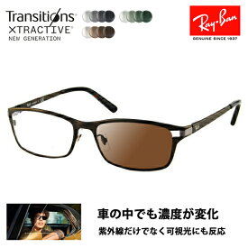 【正規品販売店】レイバン メガネ フレーム サングラス 調光レンズセット RX8727D 1020 54 Ray-Ban チタン スクエア TECH TITANIUM アジアンデザインモデルニコン トランジションズエクストラアクティブ ニュージェネレーション 運転 ドライブ