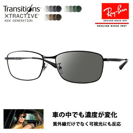 【正規品販売店】レイバン メガネ フレーム サングラス 調光レンズセット RX8775D 1012 56 Ray-Ban チタニウム チタン ジャパンモデル エントリーモデル スクエア メタル フルリム 伊達眼鏡 メガネ ニコン トランジションズエクストラアクティブ 運転 ドライブ