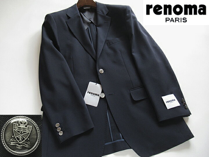 楽天市場】SALE 春夏モデル レノマ パリス renoma PARIS メタル釦紺 