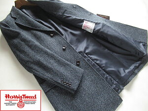 SALE pn h Harris Tweed nXcC[h R[g Y `FX^[R[g E[100% u[×Z w{[