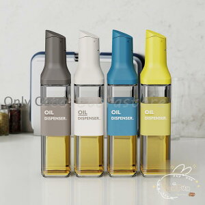 オイルボトル ガラス 4本セット 500ml 片手 油入れ 液だれしない 油さし 家庭 キッチン 飲食店 大容量 調味料入れ 醤油 お酢 調味料ボト