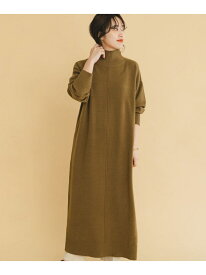 【SALE／38%OFF】『洗濯可』ハイネックワイドニットワンピース URBAN RESEARCH ITEMS アーバンリサーチアイテムズ ワンピース・ドレス ワンピース ブラウン カーキ ブラック グレー【RBA_E】【送料無料】[Rakuten Fashion]