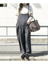 【SALE／60%OFF】ルーズサロペット URBAN RESEARCH ITEMS アーバンリサーチアイテムズ オールインワン・オーバーオール オーバーオール・サロペット ブラウン【RBA_E】[Rakuten Fashion]