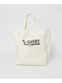 GERRY 2way Tote Bag URBAN RESEARCH ITEMS アーバンリサーチアイテムズ バッグ トートバッグ ホワイト ブラック[Rakuten Fashion]