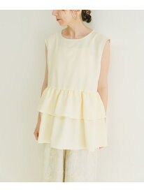 【SALE／71%OFF】ティアードノースリブラウス URBAN RESEARCH ITEMS アーバンリサーチアイテムズ トップス シャツ・ブラウス ブラック ホワイト【RBA_E】[Rakuten Fashion]