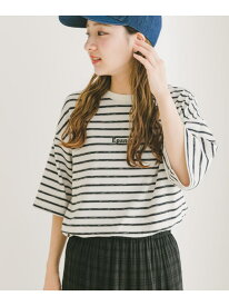 【SALE／60%OFF】ビンテージライク ボーダーTシャツ URBAN RESEARCH ITEMS アーバンリサーチアイテムズ トップス カットソー・Tシャツ ホワイト ベージュ【RBA_E】[Rakuten Fashion]