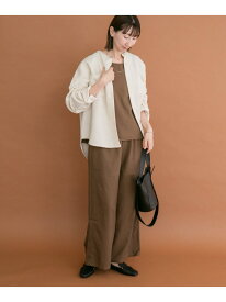【SALE／40%OFF】リネンライクセットアップ URBAN RESEARCH ITEMS アーバンリサーチアイテムズ スーツ・フォーマル セットアップスーツ ブラウン ベージュ ブラック【RBA_E】【送料無料】[Rakuten Fashion]