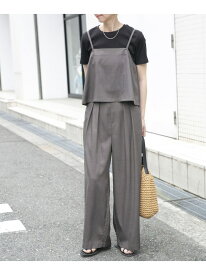 【SALE／40%OFF】インナー付きリネンライクセットアップ URBAN RESEARCH ITEMS アーバンリサーチアイテムズ スーツ・フォーマル セットアップスーツ ブラック グリーン ブラウン【RBA_E】【送料無料】[Rakuten Fashion]