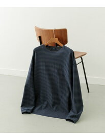 【SALE／60%OFF】天竺ボーダーロングスリーブカットソー URBAN RESEARCH ITEMS アーバンリサーチアイテムズ トップス カットソー・Tシャツ ブラウン【RBA_E】[Rakuten Fashion]