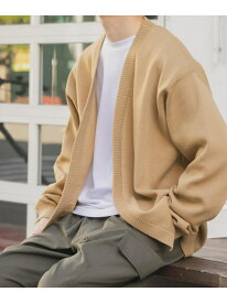 【SALE／63%OFF】『洗濯可/抗菌/防臭/UVカット』高機能リブニットカーディガン+インナー セット URBAN RESEARCH ITEMS アーバンリサーチアイテムズ トップス ニット グレー ブラック ブルー ベージュ【RBA_E】[Rakuten Fashion]