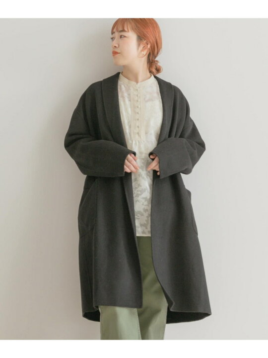 楽天市場】【SALE／70%OFF】リバーウールショールカラーコート URBAN 