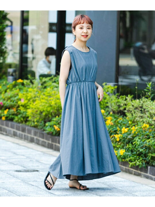 楽天市場】【SALE／77%OFF】バッククロスリネンワンピース URBAN  
