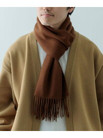 【SALE／20%OFF】ウール×カシミヤ マフラー URBAN RESEARCH ITEMS アーバンリサーチアイテムズ ファッション雑貨 マフラー・ストール・ネックウォーマー ブラウン ブラック【RBA_E】【送料無料】[Rakuten Fashion]