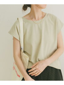 【SALE／14%OFF】バックボタンフレンチTシャツ URBAN RESEARCH ITEMS アーバンリサーチアイテムズ トップス カットソー・Tシャツ ブラウン ブラック ベージュ ホワイト【RBA_E】[Rakuten Fashion]