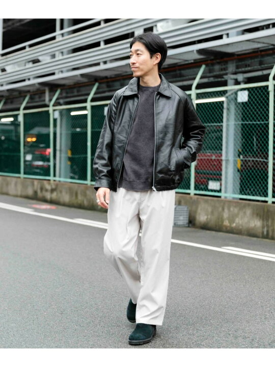 楽天市場】【SALE／37%OFF】ラムレザー ZIP UP ジャケット URBAN 