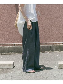 【SALE／5%OFF】レーヨンデニムワイドパンツ URBAN RESEARCH ITEMS アーバンリサーチアイテムズ パンツ ジーンズ・デニムパンツ【RBA_E】【送料無料】[Rakuten Fashion]