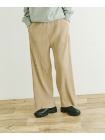 【SALE／61%OFF】プリーツシャーリングパンツ URBAN RESEARCH ITEMS アーバンリサーチアイテムズ パンツ その他のパンツ ブラック ベージュ ホワイト グレー【RBA_E】[Rakuten Fashion]