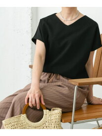 【SALE／4%OFF】カットミラノフレンチプルオーバー URBAN RESEARCH ITEMS アーバンリサーチアイテムズ トップス カットソー・Tシャツ ブラック ホワイト【RBA_E】[Rakuten Fashion]