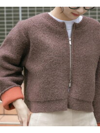 【SALE／54%OFF】ブークレジップショートカーディガン URBAN RESEARCH ITEMS アーバンリサーチアイテムズ トップス カーディガン ブラウン レッド グレー【RBA_E】[Rakuten Fashion]