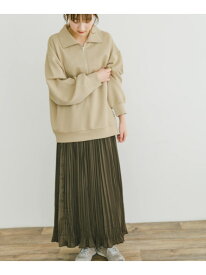 【SALE／50%OFF】ハーフジップトップス×スカートセット URBAN RESEARCH ITEMS アーバンリサーチアイテムズ スーツ・フォーマル セットアップスーツ ブラウン【RBA_E】【送料無料】[Rakuten Fashion]