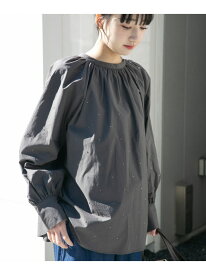 ホットフィックス2WAYブラウス URBAN RESEARCH ITEMS アーバンリサーチアイテムズ トップス シャツ・ブラウス ホワイト グレー【先行予約】*【送料無料】[Rakuten Fashion]