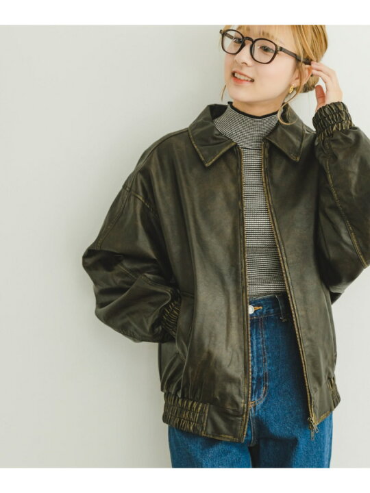 楽天市場】【SALE／50%OFF】ヴィンテージレザーライクジャケット URBAN 