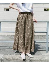 【SALE／60%OFF】フクレドットギャザースカート URBAN RESEARCH ITEMS アーバンリサーチアイテムズ スカート その他のスカート ブラック【RBA_E】[Rakuten Fashion]