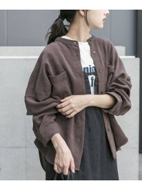 コーデュロイポケットシャツ URBAN RESEARCH ITEMS アーバンリサーチアイテムズ トップス シャツ・ブラウス ホワイト グレー グリーン ブラウン【先行予約】*【送料無料】[Rakuten Fashion]