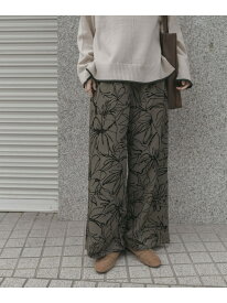 【SALE／0%OFF】イージーワイドストレートパンツ URBAN RESEARCH ITEMS アーバンリサーチアイテムズ パンツ その他のパンツ ブラウン グリーン【RBA_E】【送料無料】[Rakuten Fashion]