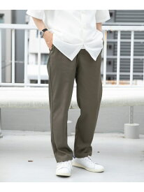 【SALE／60%OFF】『セットアップ対応』マシンウォッシャブルピケテーパードパンツ URBAN RESEARCH ITEMS アーバンリサーチアイテムズ パンツ その他のパンツ ブラック ネイビー【RBA_E】[Rakuten Fashion]