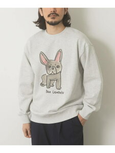 �ySALE�^40%OFF�zBEN LENOVITZ Print Sweat URBAN RESEARCH ITEMS �A�[�o�����T�[�`�A�C�e���Y �g�b�v�X �X�E�F�b�g�E�g���[�i�[�yRBA_E�z�y���������z[Rakuten Fashion]