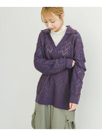 【SALE／57%OFF】スキッパーニットプルオーバー URBAN RESEARCH ITEMS アーバンリサーチアイテムズ トップス ニット【RBA_E】[Rakuten Fashion]