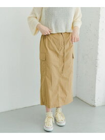 【SALE／63%OFF】ナイロンカーゴタイトスカート URBAN RESEARCH ITEMS アーバンリサーチアイテムズ スカート その他のスカート ホワイト ブラウン ネイビー【RBA_E】[Rakuten Fashion]