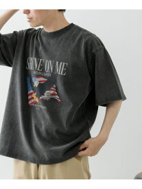 【SALE／40%OFF】パウダー加工天竺半袖Tシャツ URBAN RESEARCH ITEMS アーバンリサーチアイテムズ トップス カットソー・Tシャツ【RBA_E】[Rakuten Fashion]