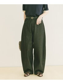【SALE／50%OFF】デニムコクーンパンツ URBAN RESEARCH ITEMS アーバンリサーチアイテムズ パンツ ジーンズ・デニムパンツ ブラック ブルー【RBA_E】【送料無料】[Rakuten Fashion]
