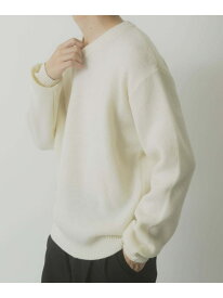 【SALE／32%OFF】タスマニア メリノウール100 Vネックニット URBAN RESEARCH ITEMS アーバンリサーチアイテムズ トップス ニット ホワイト ベージュ グレー イエロー ブルー【RBA_E】【送料無料】[Rakuten Fashion]