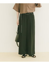 【SALE／60%OFF】チェーンベルト付きパンツ URBAN RESEARCH ITEMS アーバンリサーチアイテムズ パンツ その他のパンツ グレー ブラック ベージュ【RBA_E】[Rakuten Fashion]